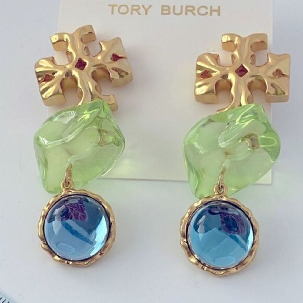 TORY BURCH•Roxanne Double Drop Earrings